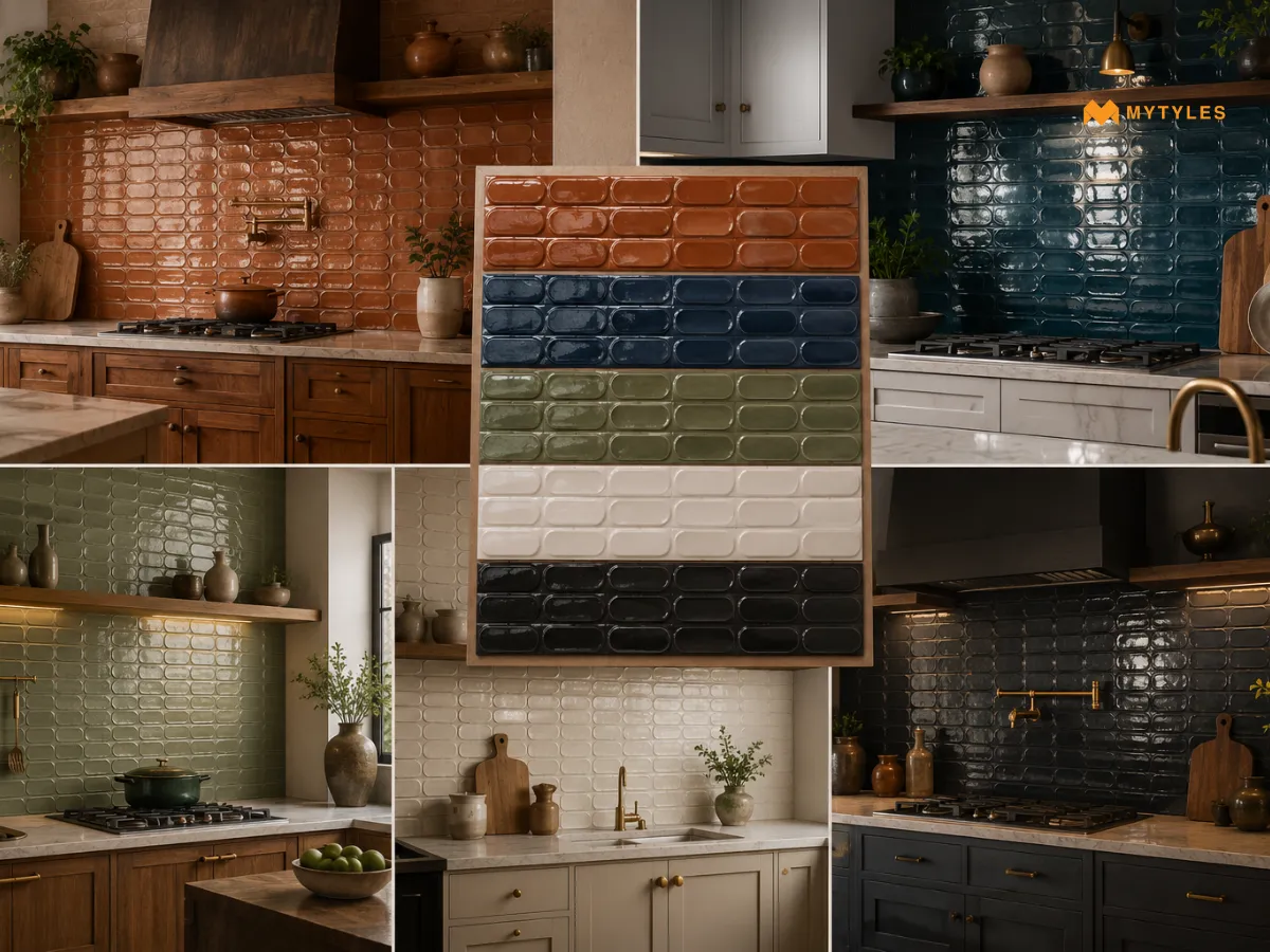 Popular Zellige Tile Colors For Indian Kitchens